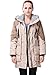 MIYA Thickened Hooded Down Jacket for Women Coats Overcoat Long Womens Winter Cost