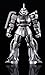 TAMASHII NATIONS Bandai Gm-02: Zaku II Chars Custom Model Mobile Suit Gundam, Bandai Absolute Chogokin Small Metal Statue