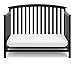 Graco Freeport 4-in-1 Convertible Crib, Black, Easily Converts to Toddler Bed Day Bed or Full Bed, Three Position Adjustable Height Mattress, Some Assembly Required (Mattress Not Included)