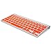 Kuzy - ORANGE Keyboard Silicone Cover Skin for Macbook / Macbook Pro 13