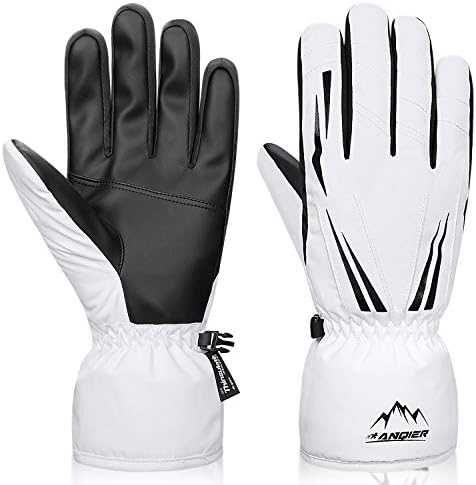 LANYI Winter Gloves for Women Men Waterproof Thermal Ski Gloves Thinsulate Snowboard Driving Warm Cold Weather Snow Gloves