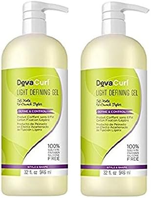 DevaCurl AnGel Light Hold Defining Gel 32oz (Pack of 2)