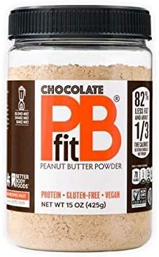 Chocolate Peanut Butter Powder, 15 oz 2 Bottles (2 Pack Chocolate (15-OZ Each))