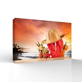 Wall26-Canvas Wall Art-Beach-Giclee Painting Wall Bedroom Living House Decoration Home Art - 12x18 inches