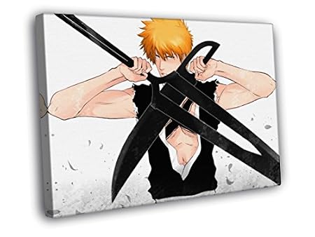 H5v6022 Bleach Kurosaki Ichigo Awesome Swords Anime Manga Art