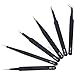 6pcs ESD Anti-Static Stainless Steel Tweezers Set Maintenance Repair Tool Kit