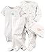 Carter's Unisex Baby 4 Piece Layette Set (Baby)