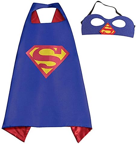 Superman Capes Kids Superhero Capes Kids Costumes Cape + Mask