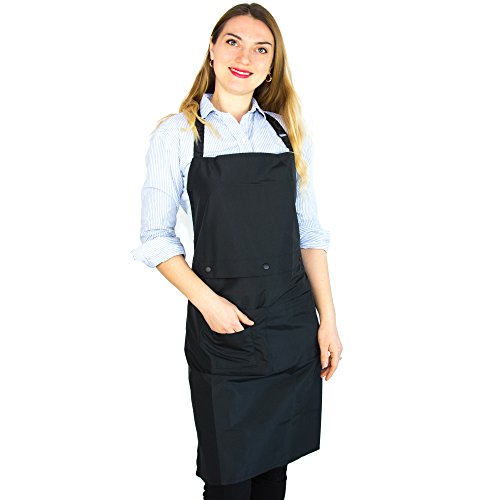 Two-Piece Hair Stylist Apron - Waterproof Apron - Protective PU Coating - Cosmetology Supplies - Nail Tech Apron - Cosmetologist Apron