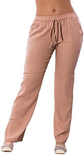 Women Harem Pants Elastic Waist Pants Big Size Solid Chiffon Long Trousers
