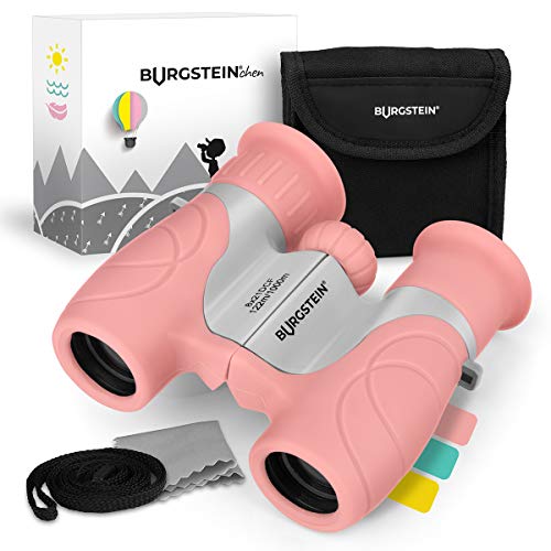 Burgstein®chen Fernglas für Kinder - Kompaktes Kinderfernglas 8x21 ab 3 Jahren, Leicht & Robust, inkl. Tasche…