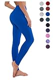 Queenie Ke Women Power Stretch Plus Size High Waist Yoga Pants Running Tights Size M Color Dream Blue