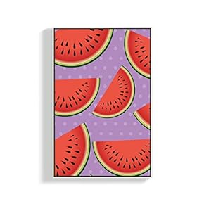 Canvas Wall Art for Living Room, Bedroom Fruits Framed Canvas Prints for Home Decoration Ready to Hang - 16"x24" inches