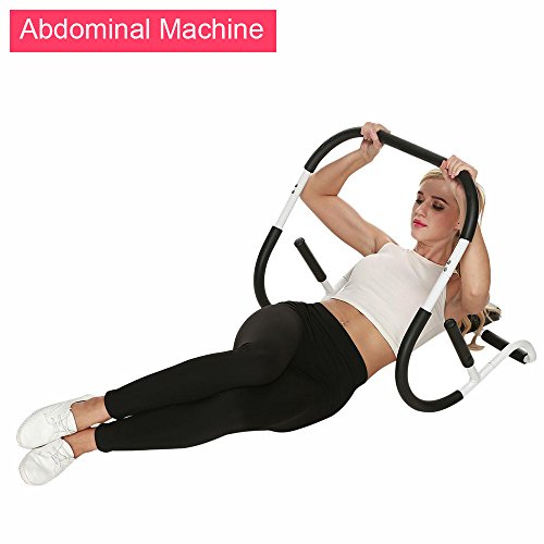 evokem Ab Roller Evolution Abdominal Machine, Portable Crunch Trainer Workout Home Gym Equipment (US STOCK) (AB Roller)