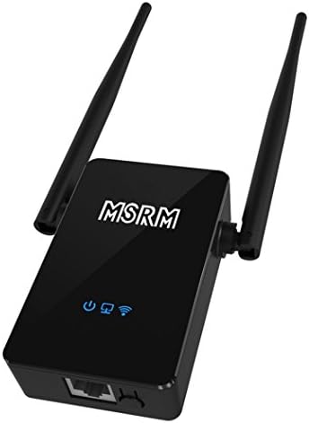 MSRM US302 300Mbps Wi-Fi Range Extender With Dual External Antennas Full Coveragage 360 Degree