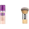 Covergirl Simply Ageless 10 Fair Foundation, Blending Brush - Skincare Makeup with Bakuchiol & Tranexamic Acid Reduces Fine Lines & Fades Dark Spots