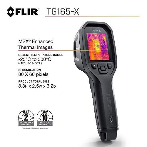 FLIR TG165X Thermal Camera Imaging Tool & Klein Tools ET140 Pinless
