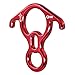 GM CLIMBING 40kN Rescue Figure 8 Descender with Bent-Ear Rappelling Gear Belay Device