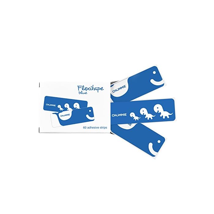 Chummie Flexitape for Premium and Elite Bedwetting Alarms, Blue, 60 Count