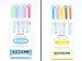 Zebra Mildliner Double-Sided Highlighter 10 Colors, Fine/Bold, Deep & Warm Color, Cool & Refined Color, Sticky Notes Value Set