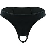 YiZYiF Men's Sexy G-String Underwear Pouch Brief Thong Open Front Panties