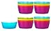Ikea Kalas BPA-Free Bowl, Assorted Colors, Set of 4, 6 Pack