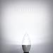 HENLIX E12 Candelabra LED Light Bulbs, 4W(40W Equivalent), 4000K Daylight White B11 LED Candelabra Base, Non-Dimmable, 12 Pack