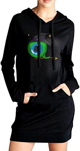 QUQLA Women's Hooded Pullover Sweatshirt Jack Septic Eye
