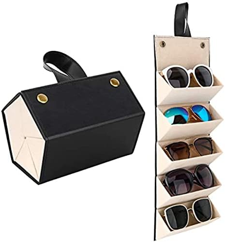 Oasisgalore Sunglasses Organizer Slots Travel Glasses Case