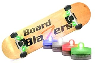 Board Blazers, The Original Led Underglow Skateboard, Longboard, Hoverboard & Scooter Lights (Outrageous Orange) (609408333255)