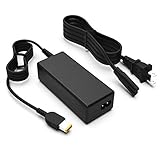 65W 45W UL Listed AC Charger for Lenovo ThinkPad T450 T450s T460 T460s T470 T470s T540 T560 T570 T440 T550 T431s X240 X260 X270 X380 Yoga 2 260 370 ADLX45NDC3A 45N0297 Laptop Power Supply Adapter Cord