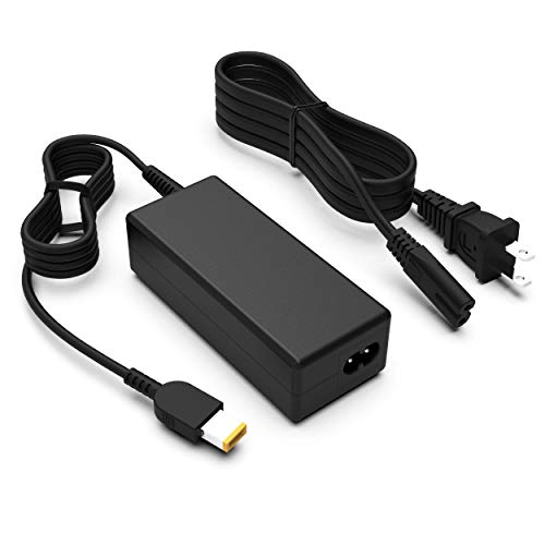 65W 45W UL Listed AC Charger for Lenovo ThinkPad T450 T450s T460 T460s T470 T470s T540 T560 T570 T440 T550 T431s X240 X260 X270 X380 Yoga 2 260 370 ADLX45NDC3A 45N0297 Laptop Power Supply Adapter Cord