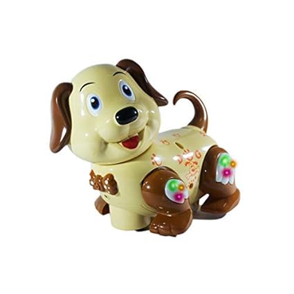 ToyCity Lovely Dog Battery Operated Toy Walking with Soft Sound