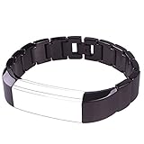 for Fitbit Alta Replacement Metal Bands Strong Attach and Secure Closing Wristbands Accessories by GHIJKL