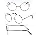 Men Women Unisex Retro Classic Reading Glasses Reader Eye Wear Glasses Spring Hinged Round With Free Pouch