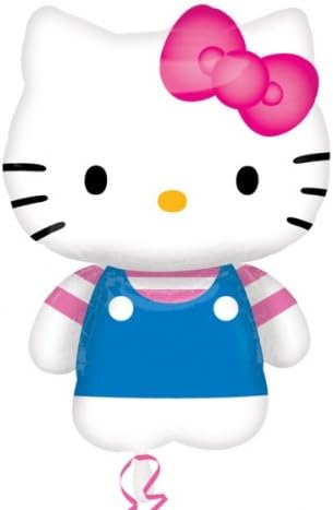 Amscan International S-Supershape Hello Kitty Summer Fun Balloon, Pink