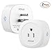 Smart Plug, Ablue Mini Socket Outlet, No Hub Required, Timing Function, Energy Monitoring, Compatible with Alexa, Control Lights and Appliances from Your Phone[ETL Certificated](2 Pack)