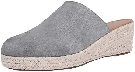 Womens Espadrilles Wedges Mule Shoes Platform Closed Toe Slip on Backless Slides Sandals