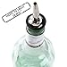 1 Olive Oil Liquor Wine Free-Flow Bottle Pourer Dispenser Spout Stainless Steel Designed after the Popular Anytime Bar Supplies 285-50