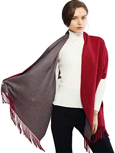 Winter Cashmere Wool Scarf Pashmina 