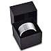 Tungsten Wedding Band Ring 12mm for Men Women Comfort Fit Pipe Cut Brushed Polished