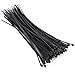 Zip Ties - TOOGOO(R)100 x Thin Black Cable Tidy Ties Zip Ties Cord Strap Wrap 200mm x 3mm