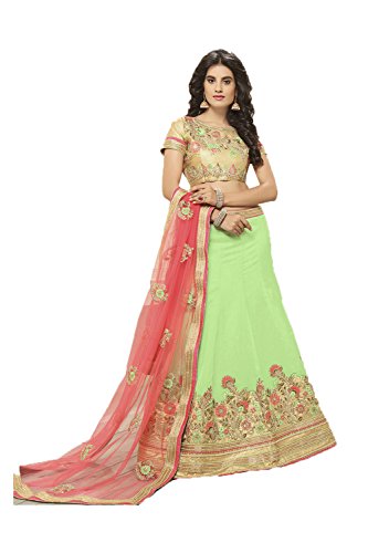 AFS Indian Women Designer Wedding sea green Lehenga Choli K-5999-55328
