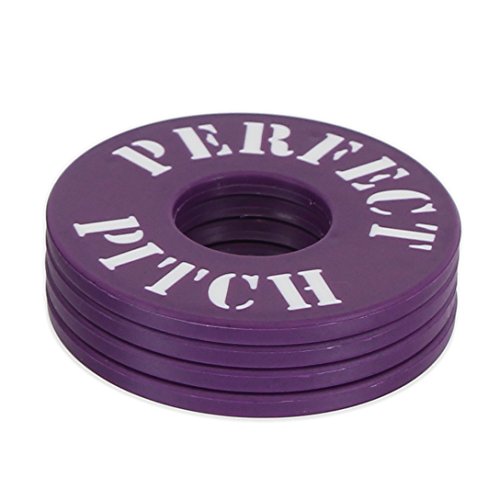 Maranda Enterprises Perfect Pitch Washers, 4 pack, Purple