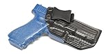 Concealment Express IWB KYDEX Holster: fits Glock 17 22 31 (CF BLK, RH) - Inside Waistband Concealed Carry - Adj. Cant/Retention - US Made