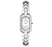Seiko Women's Tressia Solar Silvertone Watch with Diamond Accents