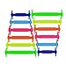LattoGe No Tie Silicone Shoelaces Tieless Elastic Lace Lock Bands for Kids, Adults Athletic Running Shoe Laces,Seakers (Kids Size Colorful) …