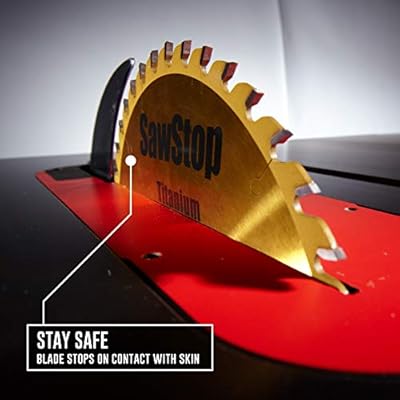 Sawstop 10 Inch Professional Cabinet Saw 3 Hp 36 Inch Professional Tglide Fence System Pcs31230 Tgp236 Power Table Saws Amazon Com