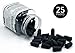 Black Noise Premium Ear Plugs | 33db NRR Noise Cancelling, Soft & Durable Ear Plugs for Concerts, Sleeping, Musicians, Motorcycles, Shooting, Loud Work Environments and Sports, Travel and Study