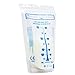 60 Breast Milk Storage Bags - Self Standing, Freezer Safe, Leak Proof Zip Top Closure, Pre Sterilized, BPA Free, Marked Measurements – 7oz – by Unimom